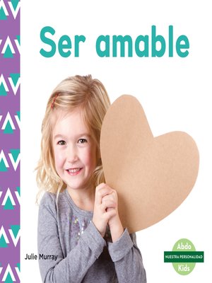 cover image of Ser amable (Kindness) (Spanish Version)